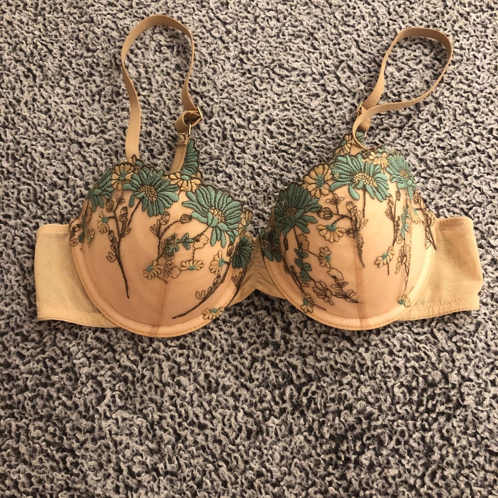 Aerie flower bra 34B